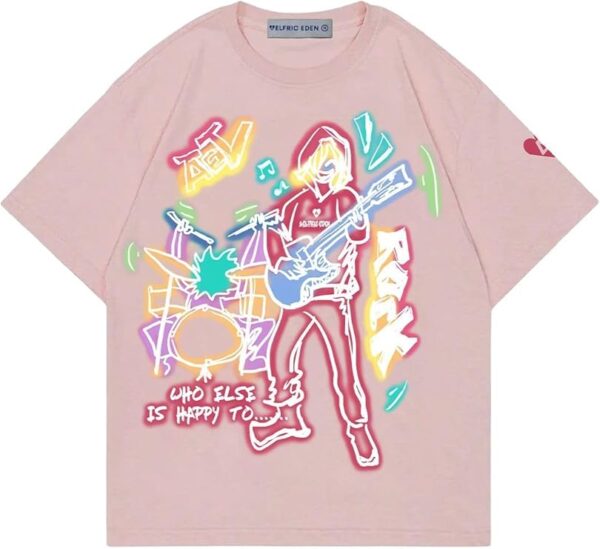 Tees Men Y2k Oversized T Shirts Women