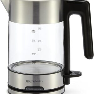 Amazon Basics Glass Hot Water Kettle