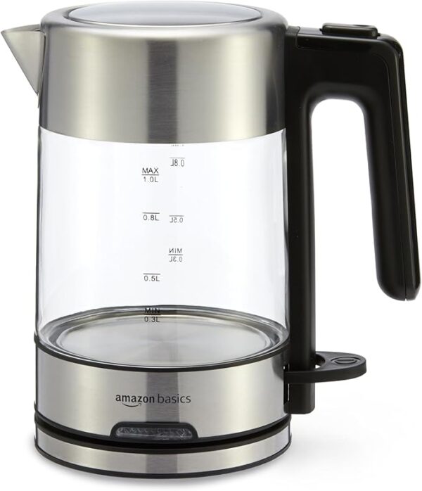 Amazon Basics Glass Hot Water Kettle