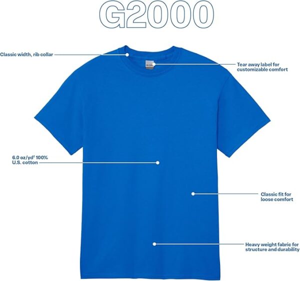 T-Shirt, Style G2000, Multipack - Image 2