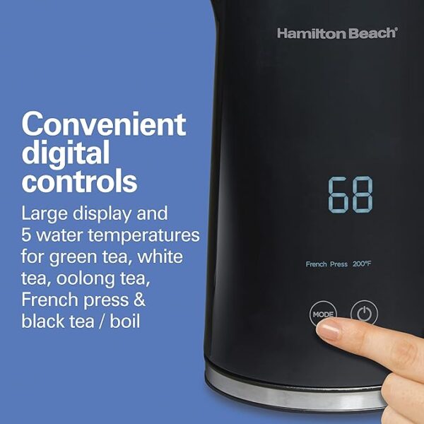 Digital Temperature Control Electric Tea Kettle - Image 5