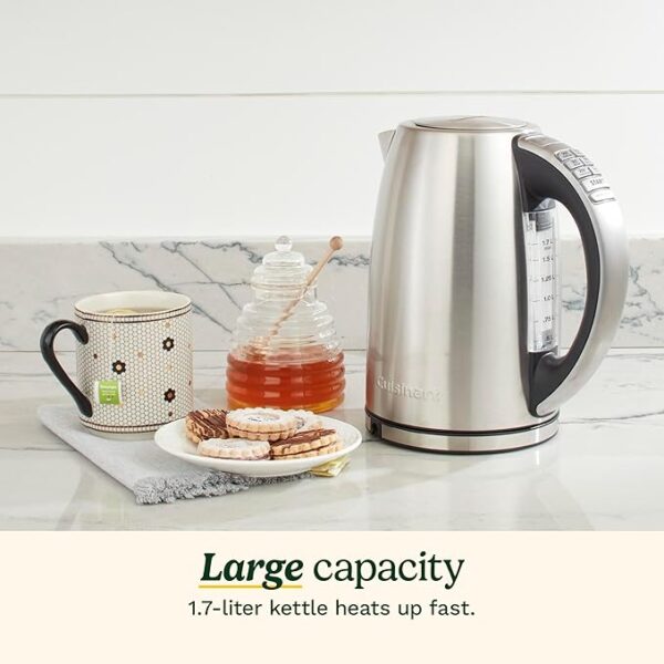 1.7-Liter Stainless Steel Cordless Electric Kettle - Image 5