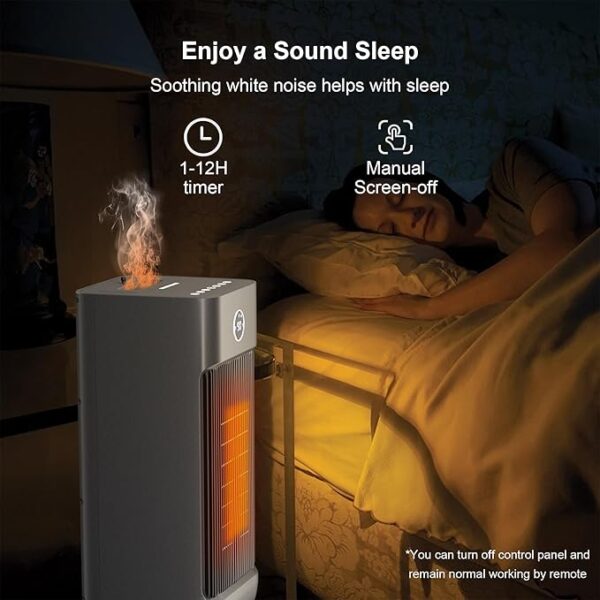 Electric Heater with Humidifier for Large Room - Image 3