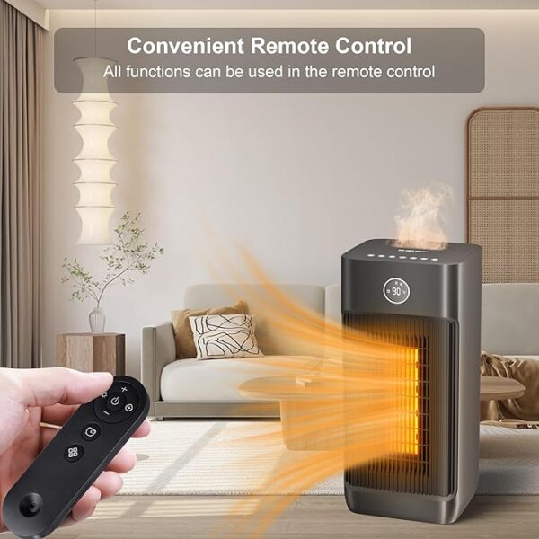 Electric Heater with Humidifier for Large Room - Image 4