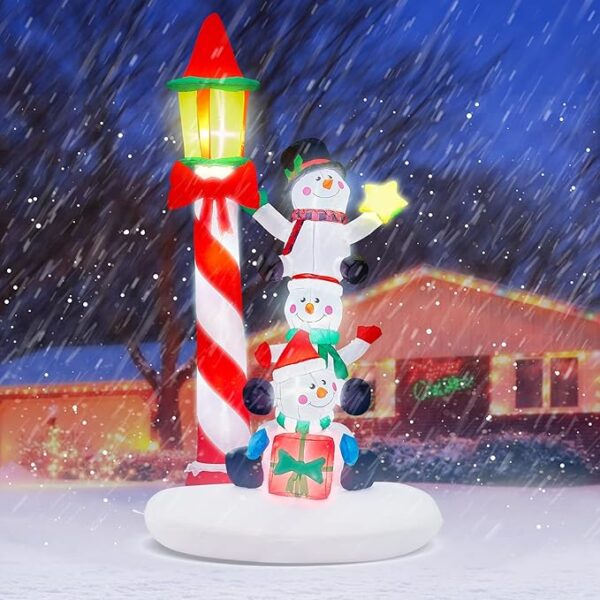 7 FT Christmas Inflatables Outdoor Decorations - Image 2
