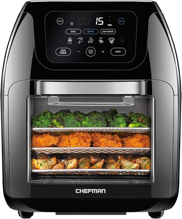 Digital Air Fryer+ Rotisserie, Dehydrator, Convection
