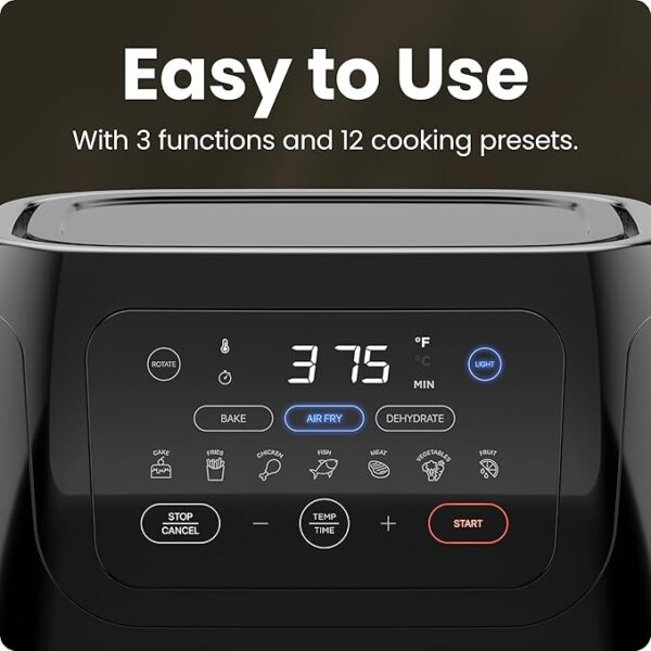 Digital Air Fryer+ Rotisserie, Dehydrator, Convection - Image 3