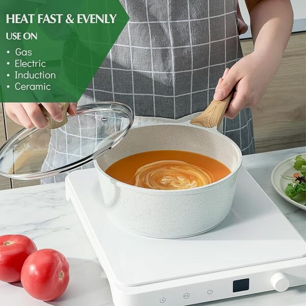 Nonstick Ceramic Cookware Set 13-Piece - Image 4