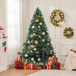 Christmas Spruce Tree with 1,000 Branch Tips,Artificial