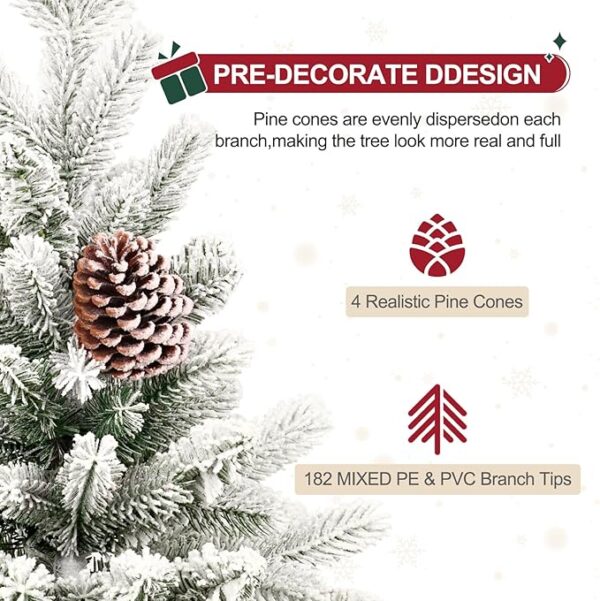 Artificial Mini Small Christmas Tree - Image 3