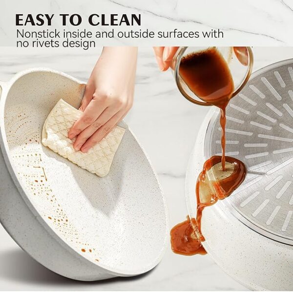 Nonstick Ceramic Cookware Set 13-Piece - Image 3