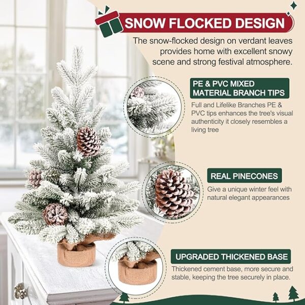 Artificial Mini Small Christmas Tree - Image 5