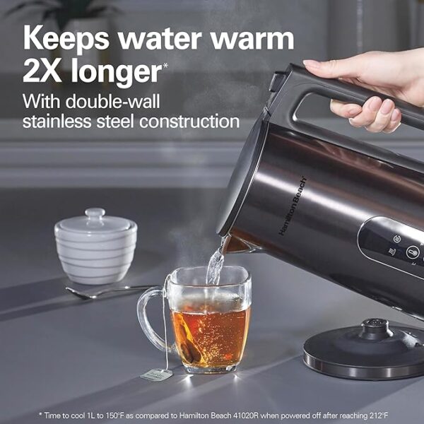 Digital Temperature Control Electric Tea Kettle - Image 6