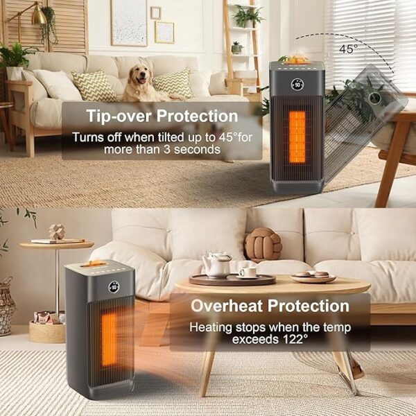 Electric Heater with Humidifier for Large Room - Image 2