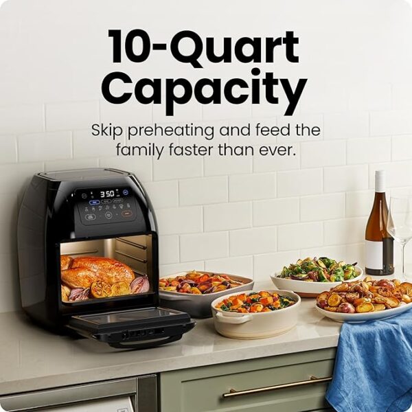 Digital Air Fryer+ Rotisserie, Dehydrator, Convection - Image 4