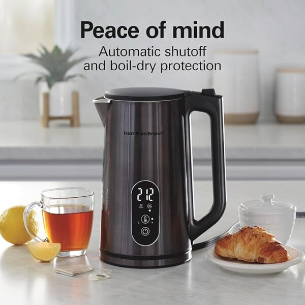 Digital Temperature Control Electric Tea Kettle - Image 3