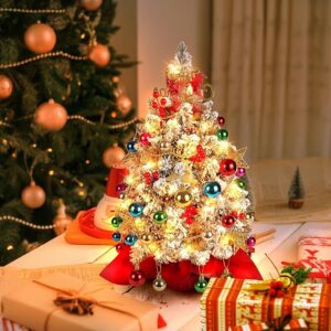 Small Christmas Tree with Lights, Prelit Tabletop