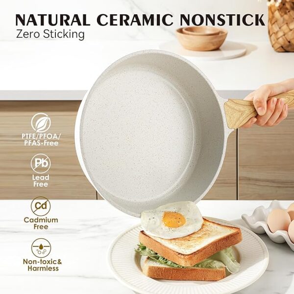 Nonstick Ceramic Cookware Set 13-Piece - Image 5