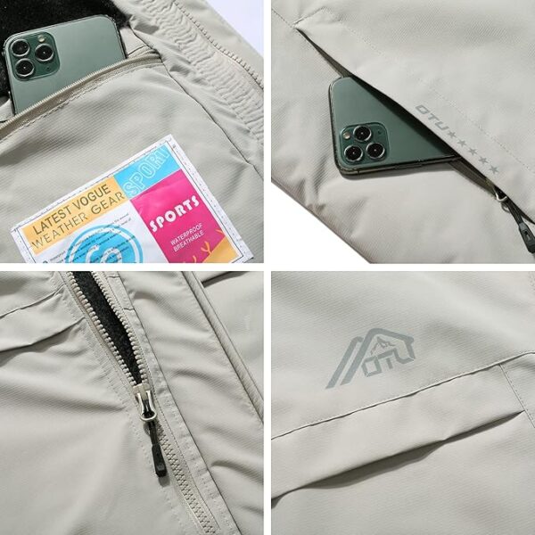 Men's Waterproof Ski Jacket - Image 3