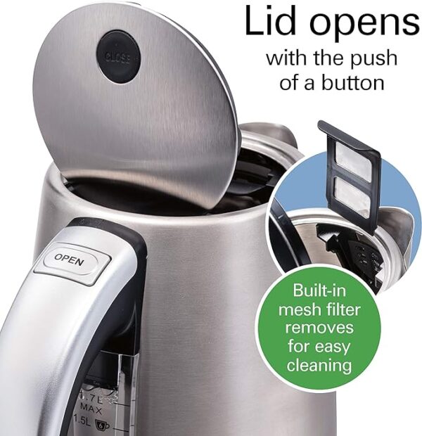 Digital LCD Temperature Control Electric Tea Kettle - Image 2