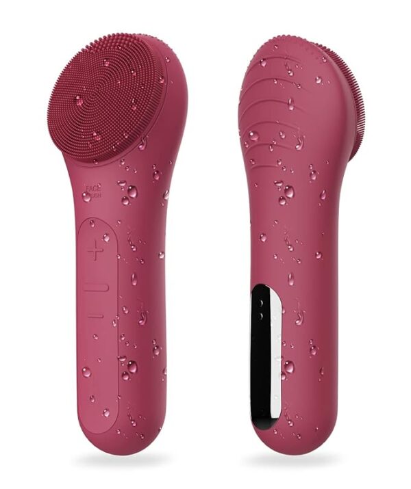 Cleansing Brush, Waterproof and Rechargeable Face Scrub Brush for Men & Women