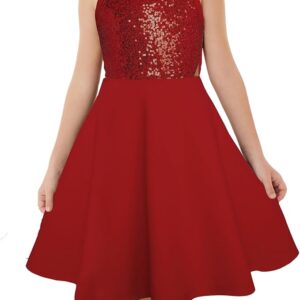 Girls Sequin Party Dress