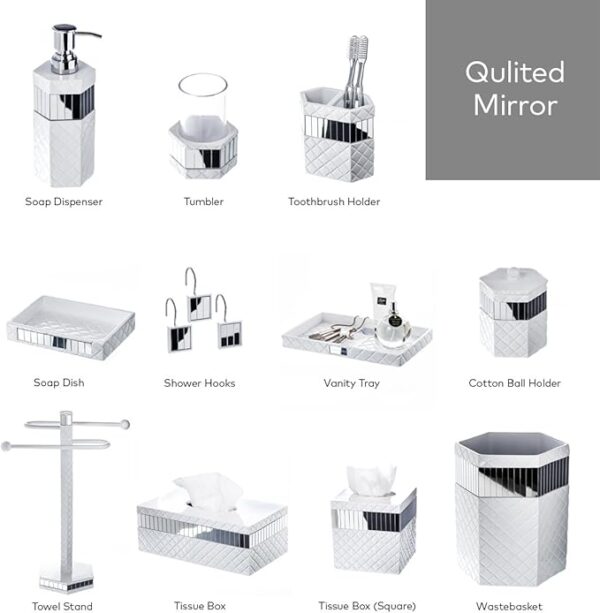 Tissue Box Cover Square - Decorative Bathroom - Image 2