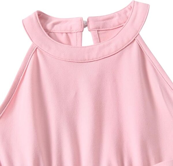 Toddler Girls Halter Tutu Dress and Long Sleeve - Image 3