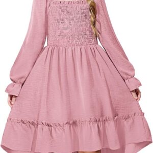 Girls Midi Dress with Pockets