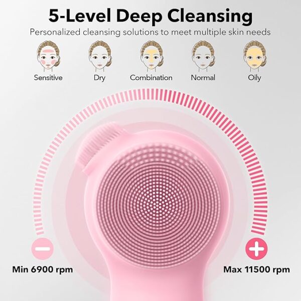 Cleansing Brush Face Scrubber - Image 4