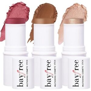 Face Sticks Trio, Cream Blush Stick