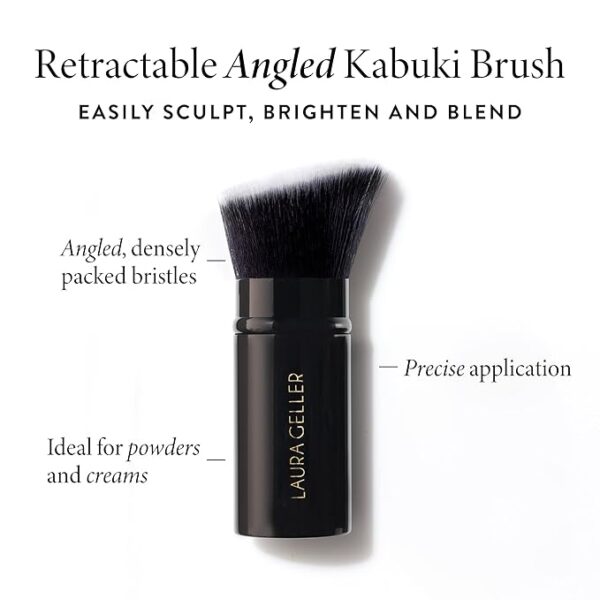 Retractable Black Kabuki Brush - Image 5