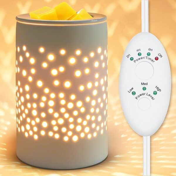 Candle Warmer Burner - Ceramic Electric Candle Waxing Warmer