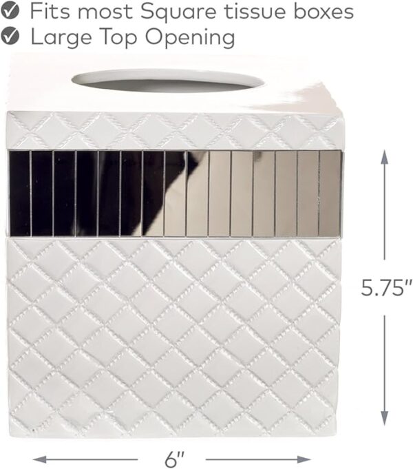 Tissue Box Cover Square - Decorative Bathroom - Image 5