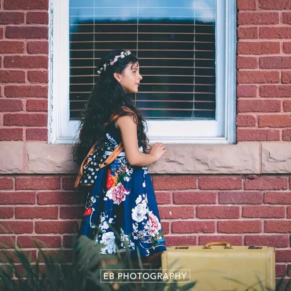Girls Vintage Dress - Image 4