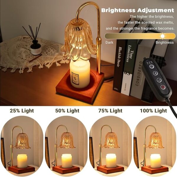 Dimmable Candle Lamp Bedroom Living Room - Image 5
