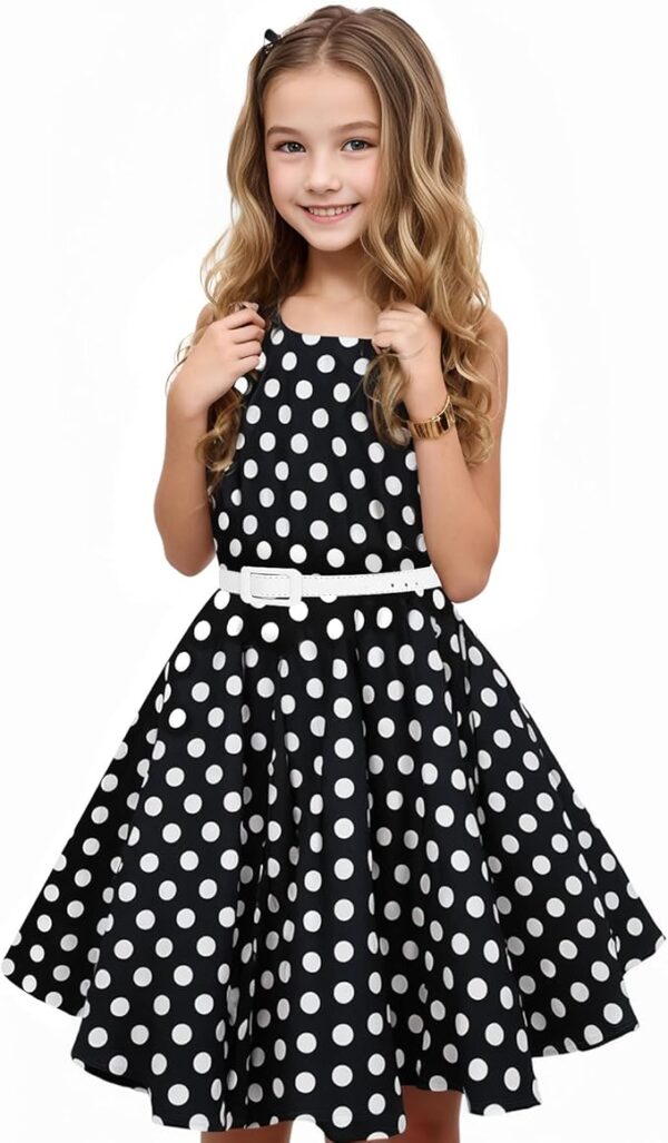 Girls Vintage Dress - Image 6