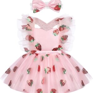 Backless Tutu Dress with Headband Cake Smash