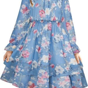 Girls Fall Long Sleeve Dress