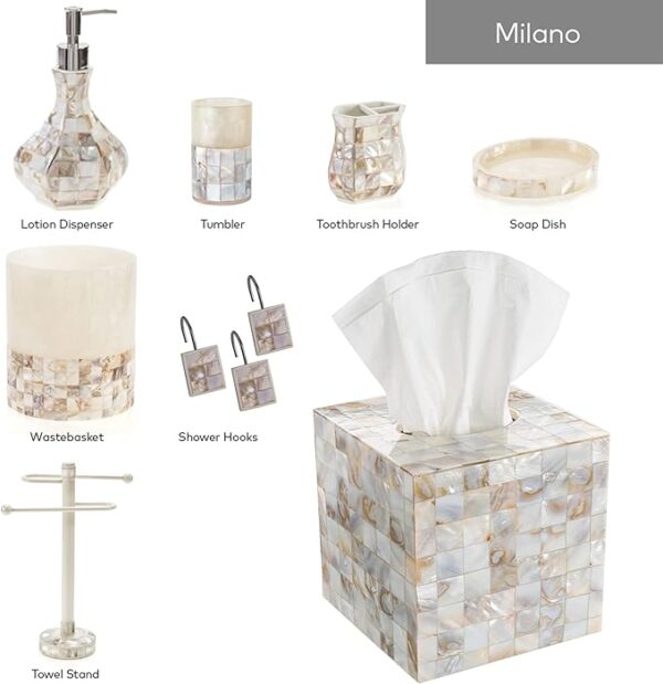 Tissue Box Cover Square – Decorative - Image 2