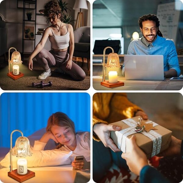 Dimmable Candle Lamp Bedroom Living Room - Image 3