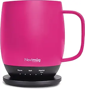 Heating Coffee Mug  True Pink