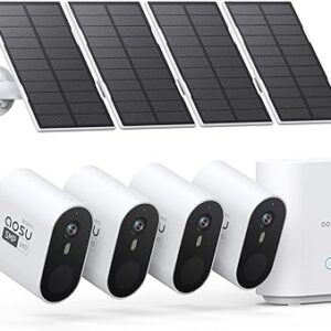 Solar Security Cameras Outdoor Wireless, Ultra HD Video Home Security