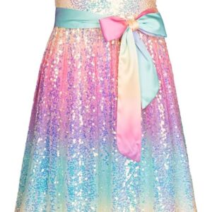 Girls Sequin Party Dress