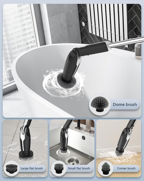 lectric Spin Scrubber, 2024 New Electric Scrubber - Image 3