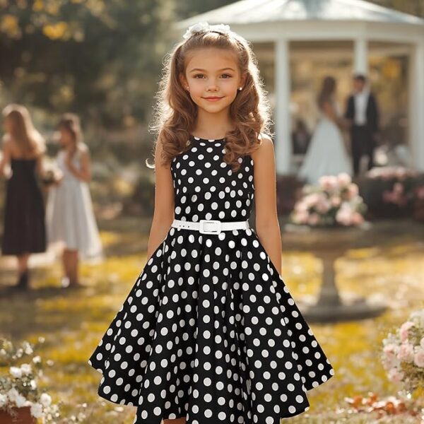 Girls Vintage Dress - Image 2