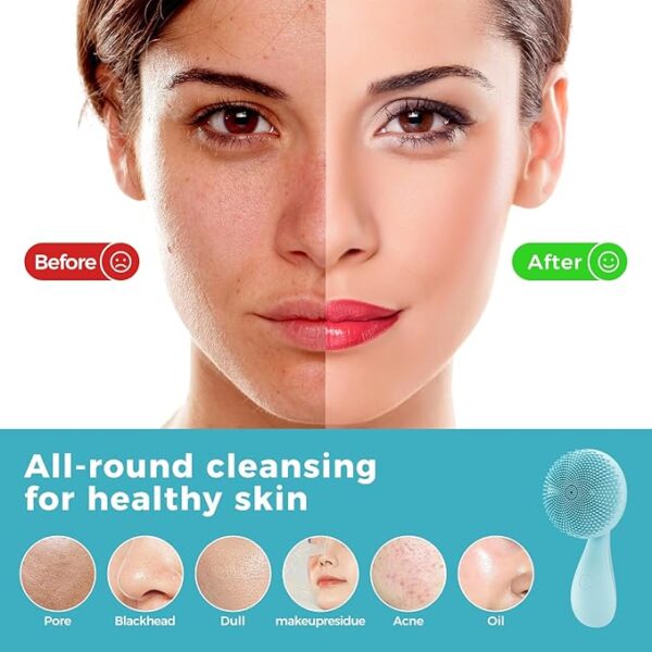 Cleaning Silicone Face Scrubber - Image 3