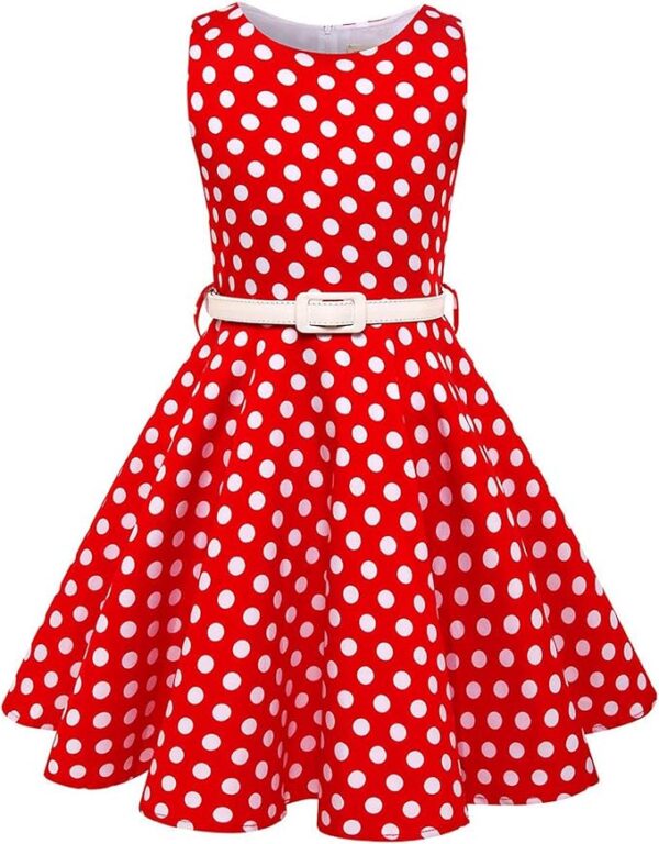 Girls Vintage Dress - Image 4