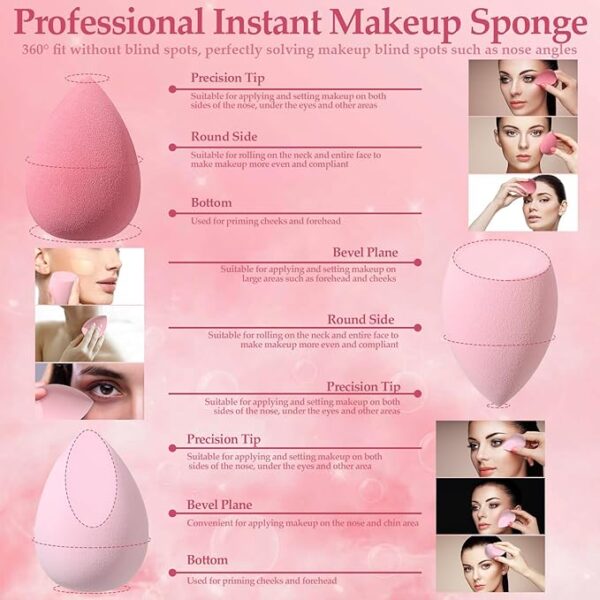 14 Pcs Makeup Sponge Set - Image 3