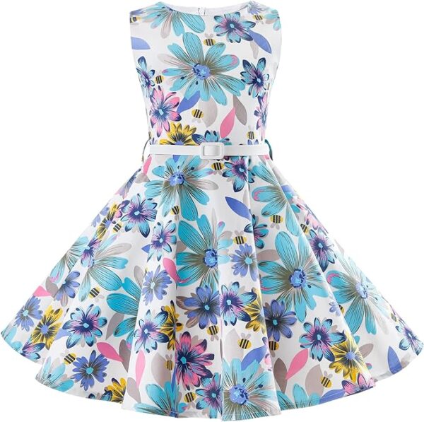 Girls Vintage Dress - Image 3
